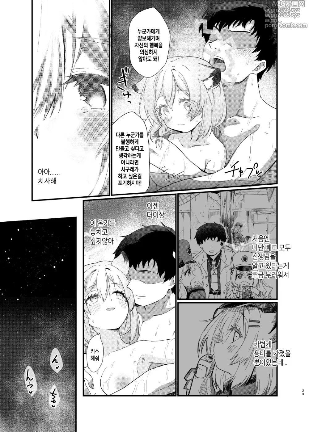 Page 22 of doujinshi 차가운 은하에 온기를