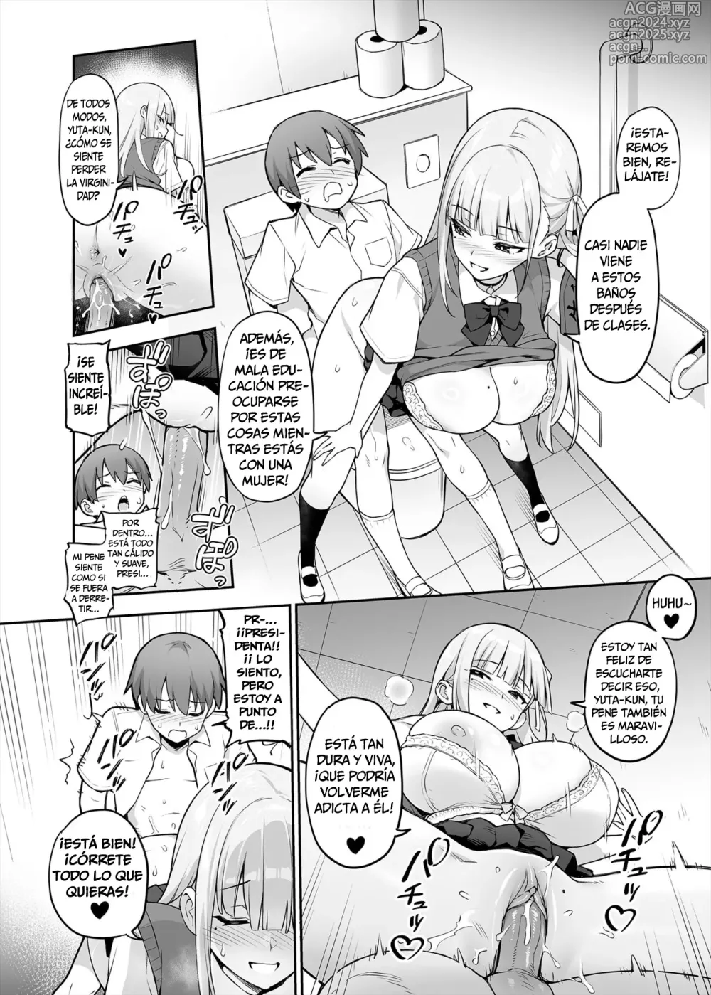 Page 9 of doujinshi La adorada presidenta del consejo estudiantil con las tetas obscenamente grandes (decensored)