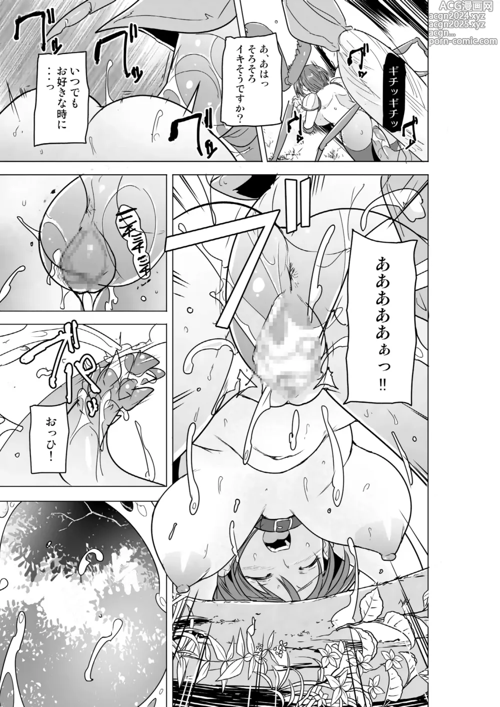 Page 17 of doujinshi Futari no Himegoto BADend 2