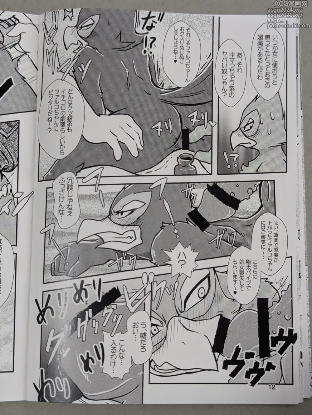 Page 11 of doujinshi Starfox - Falco Osukemo Karakuri