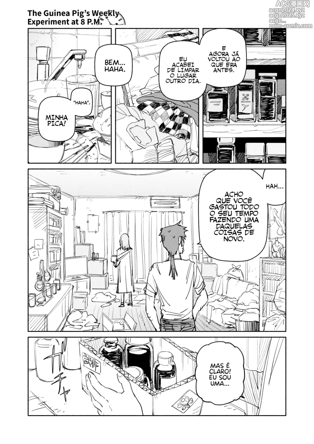 Page 3 of manga The Guinea Pig's Weekly Experiment at 8 P.M.