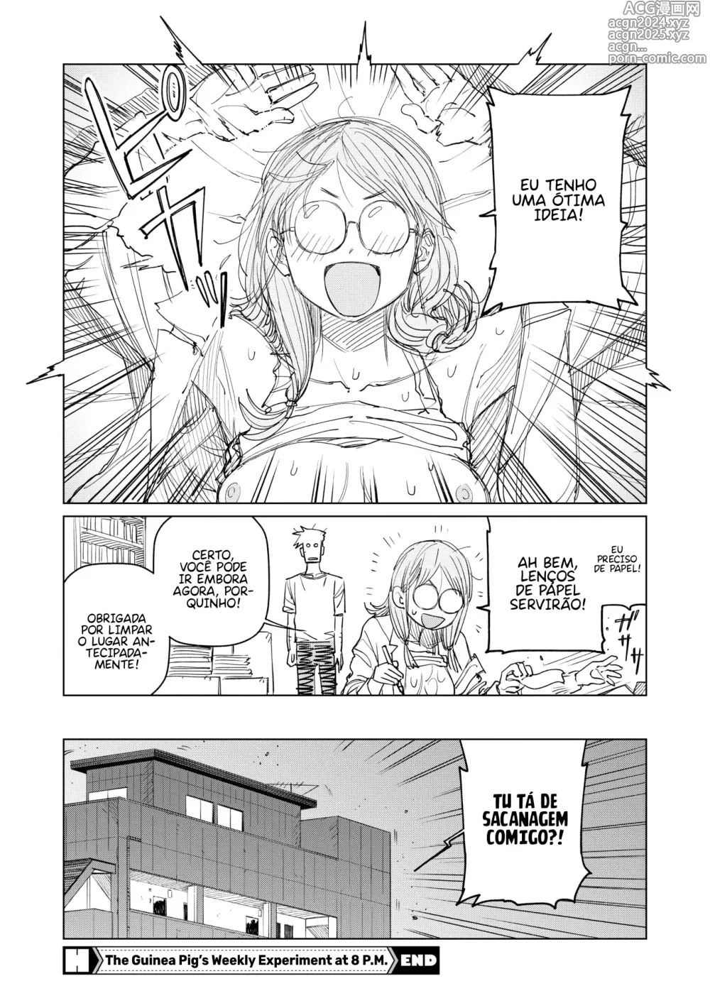 Page 28 of manga The Guinea Pig's Weekly Experiment at 8 P.M.