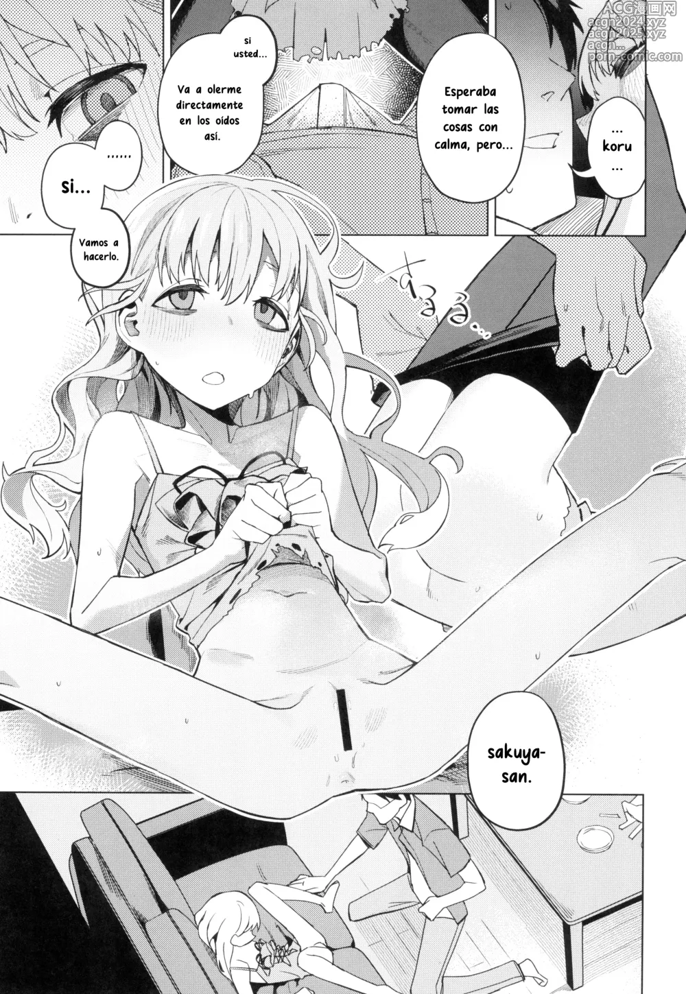 Page 11 of doujinshi Doko ka no Kariyado de onnanoko to