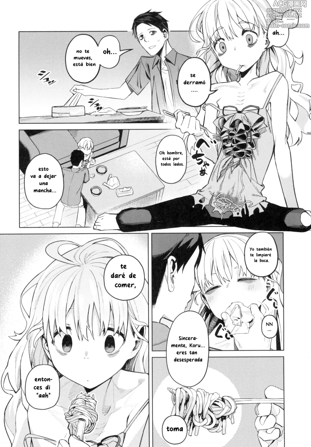 Page 6 of doujinshi Doko ka no Kariyado de onnanoko to