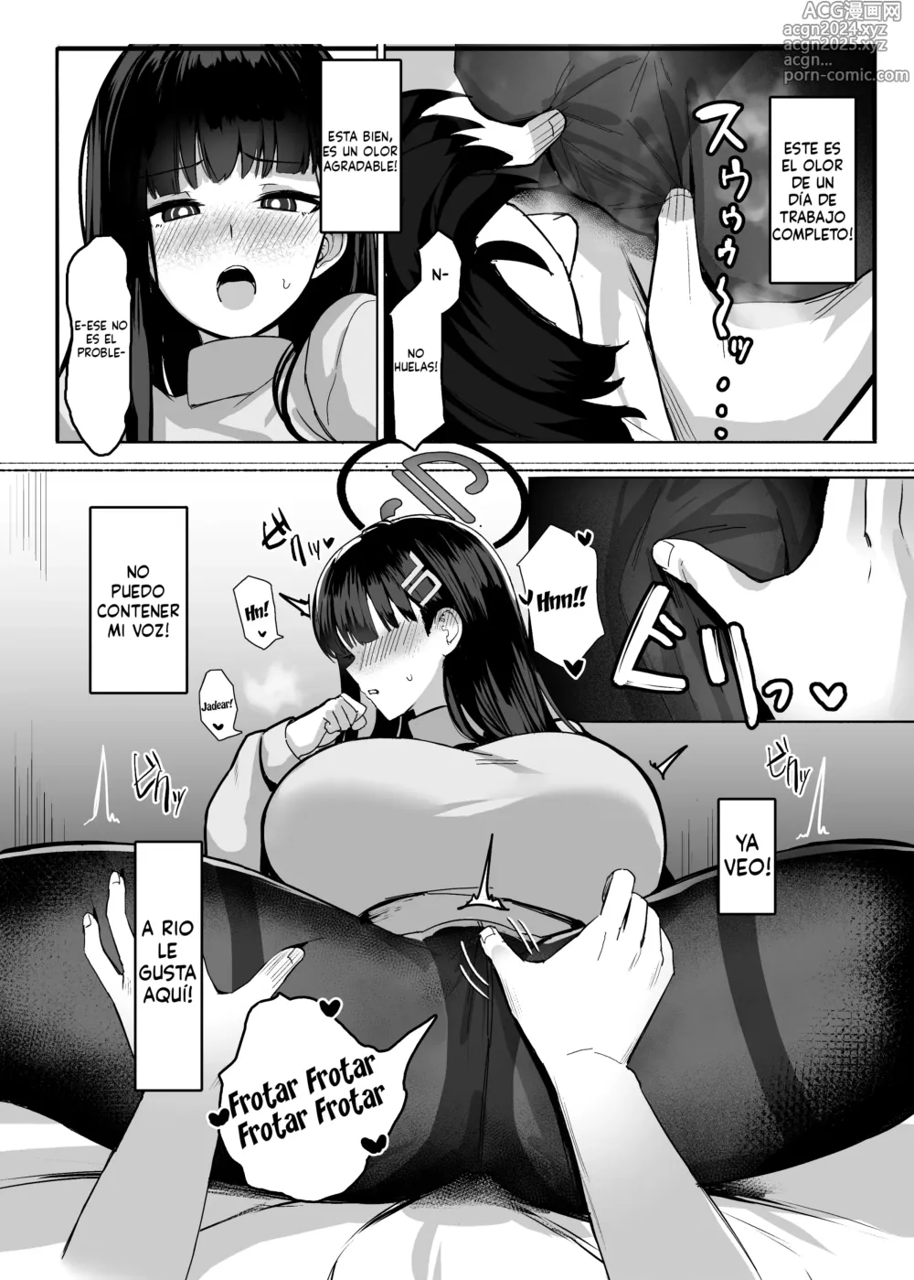 Page 6 of doujinshi Rio no Gouri wa Ikioi de Ose