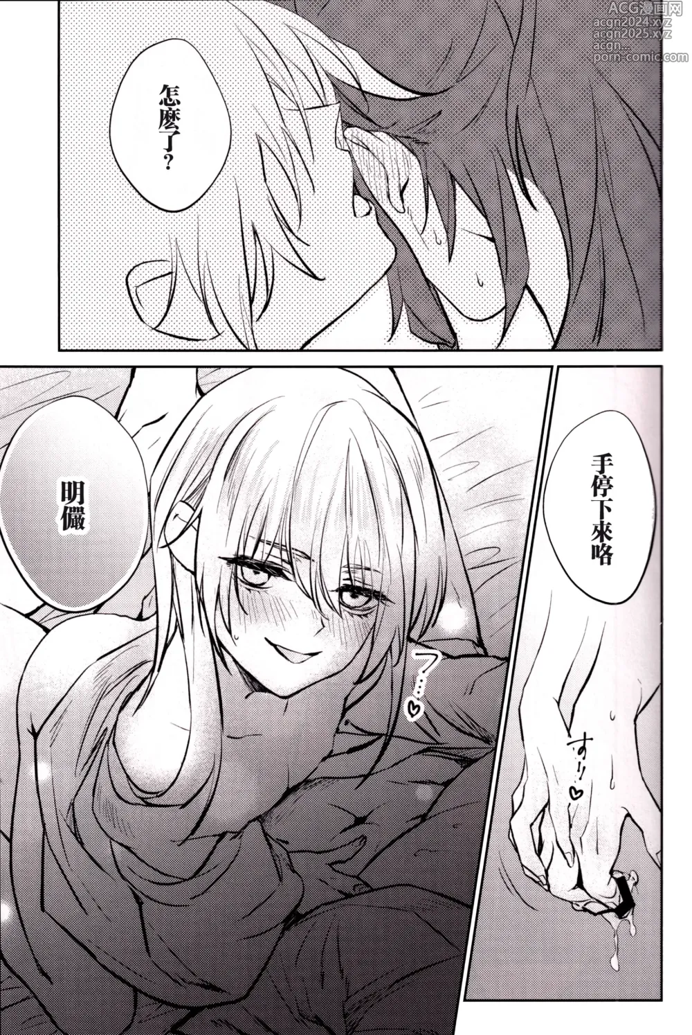 Page 24 of doujinshi 与君共溺此夜中