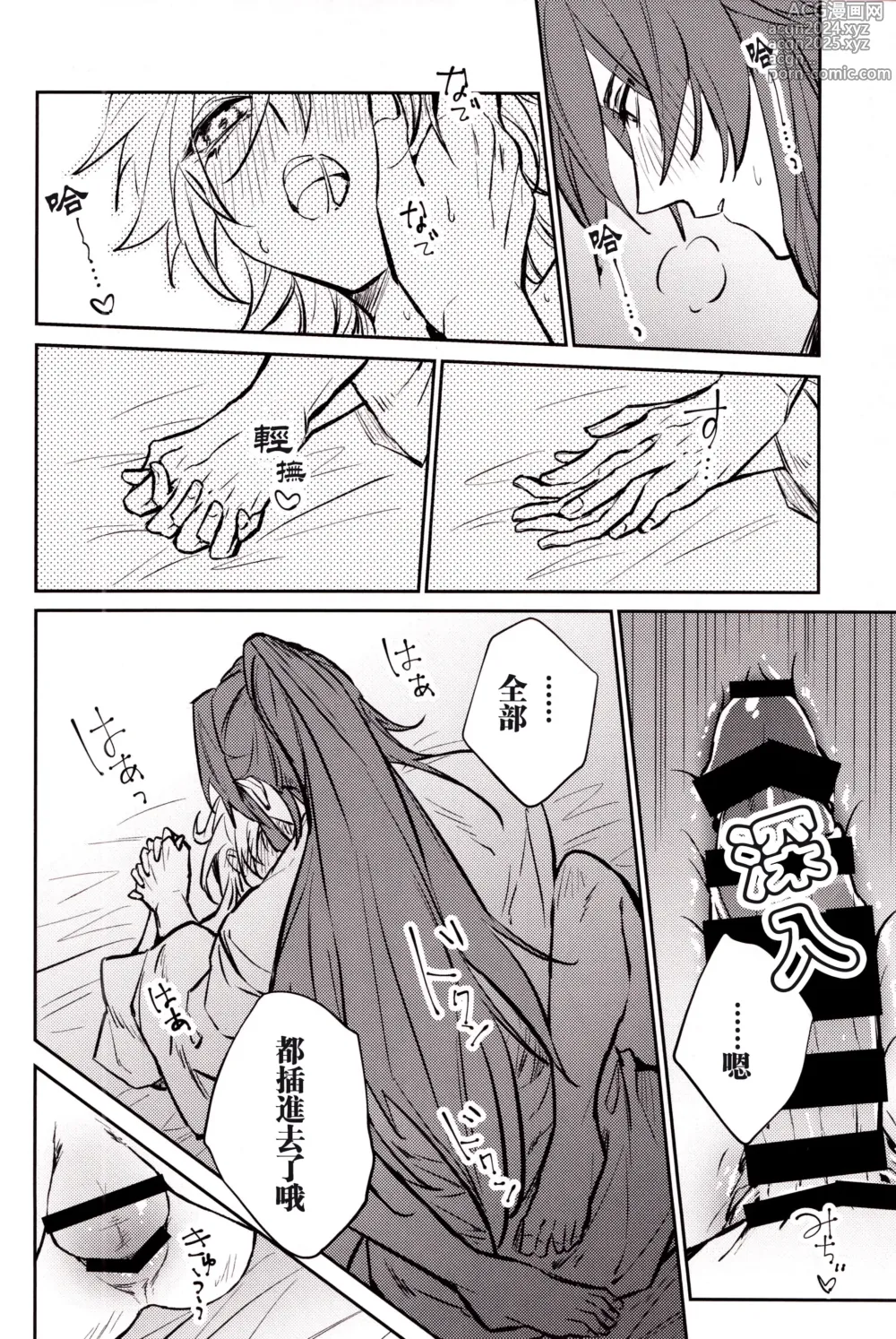 Page 29 of doujinshi 与君共溺此夜中