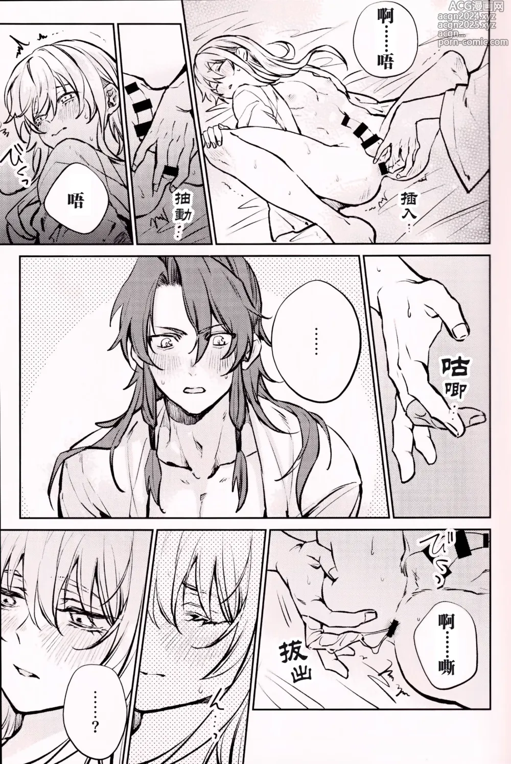 Page 4 of doujinshi 与君共溺此夜中