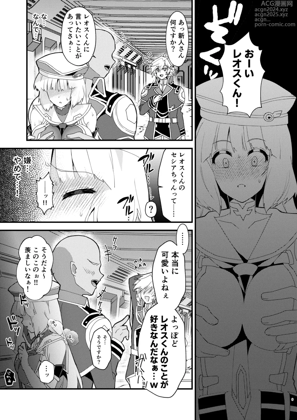 Page 8 of doujinshi Sthesia ga Shinjin G Diver ni NTRreru  Hon