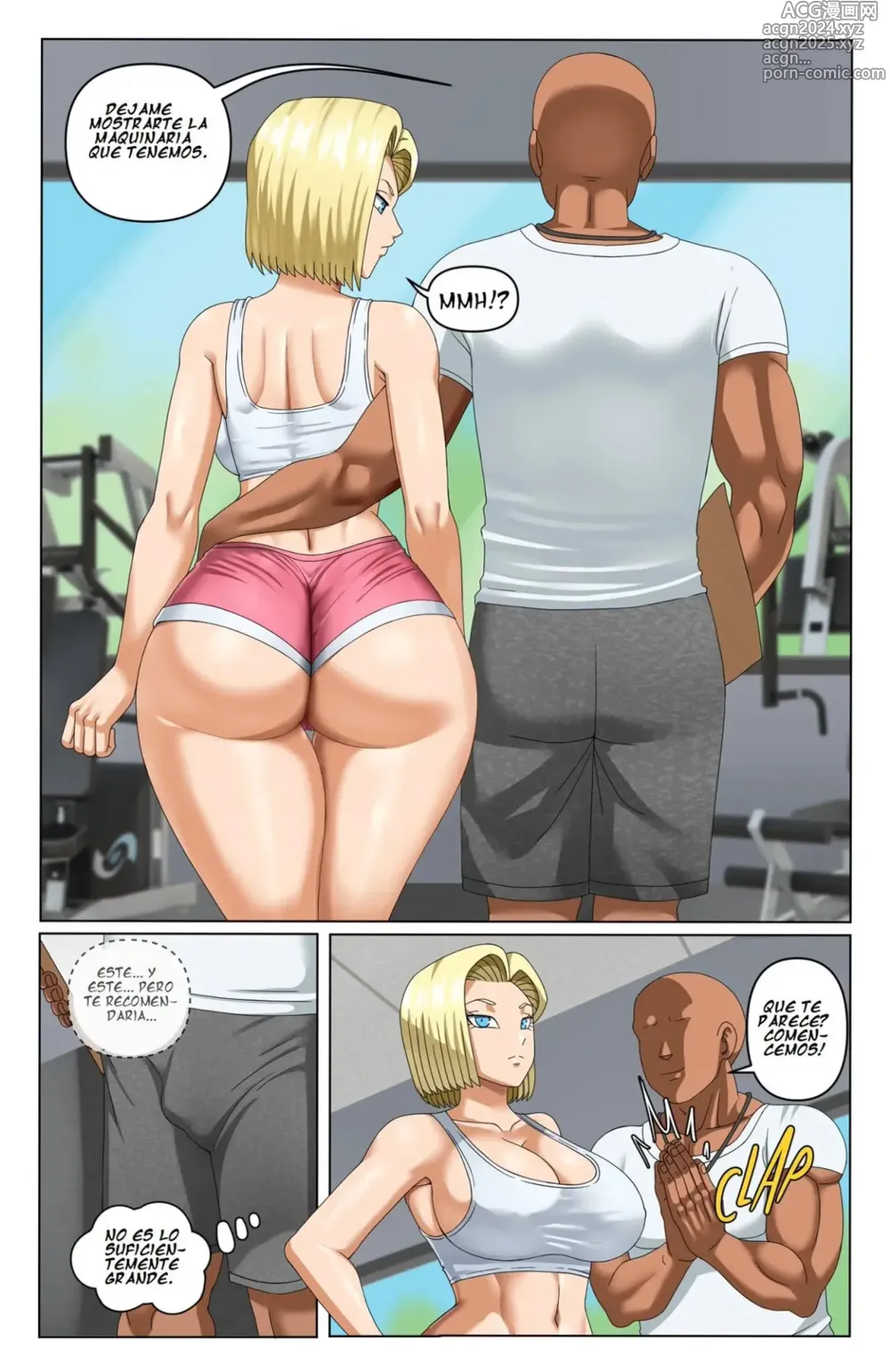 Page 4 of doujinshi Android 18 NTR #3