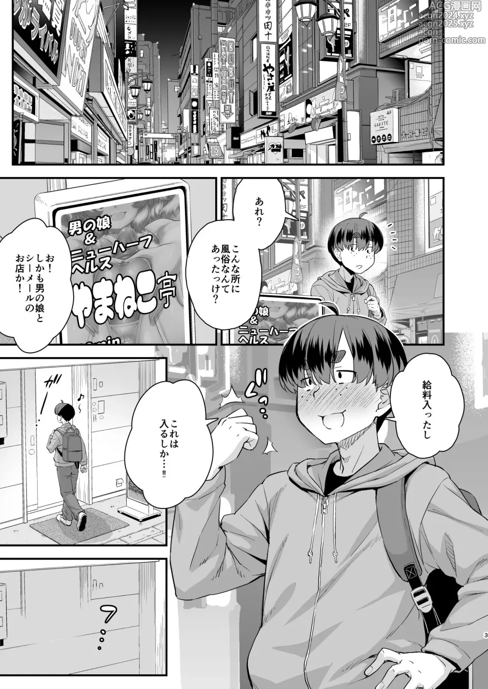 Page 3 of doujinshi Chuumon no Ooi Otokonoko Fuuzokuten