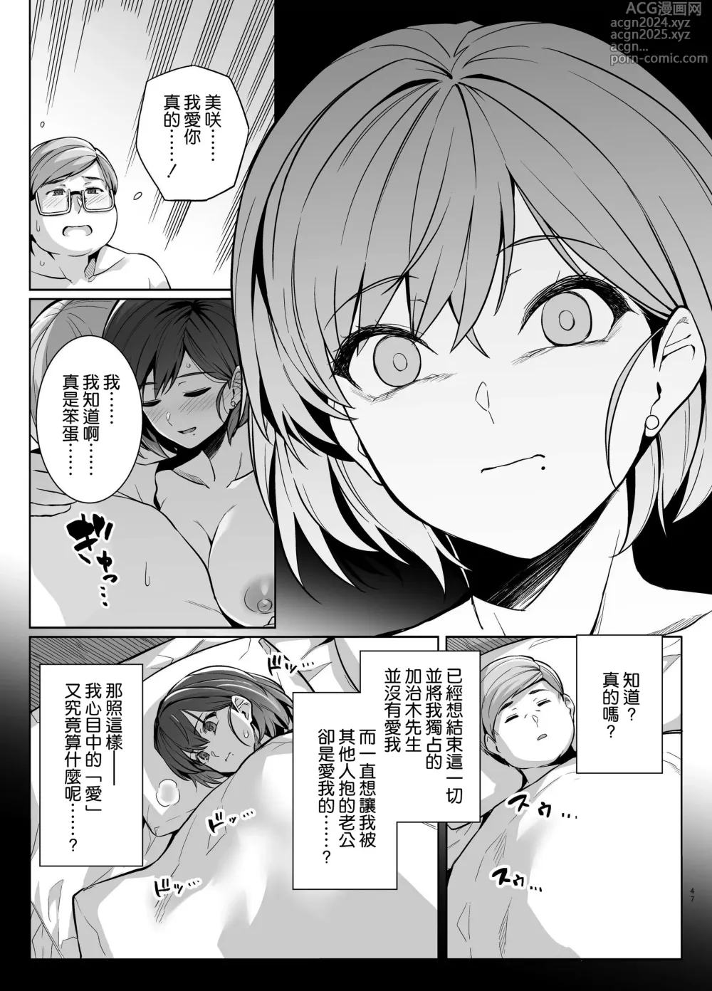 Page 47 of doujinshi Tsuma ga Tanin no Mesu ni naru made Ura