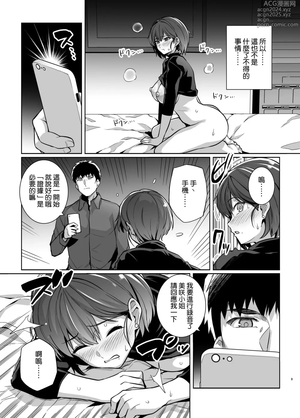 Page 9 of doujinshi Tsuma ga Tanin no Mesu ni naru made Ura