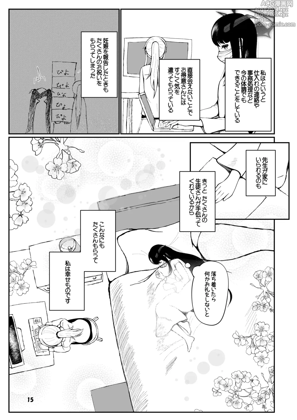 Page 14 of doujinshi Fuuka to Sannin, Totsukitooka.