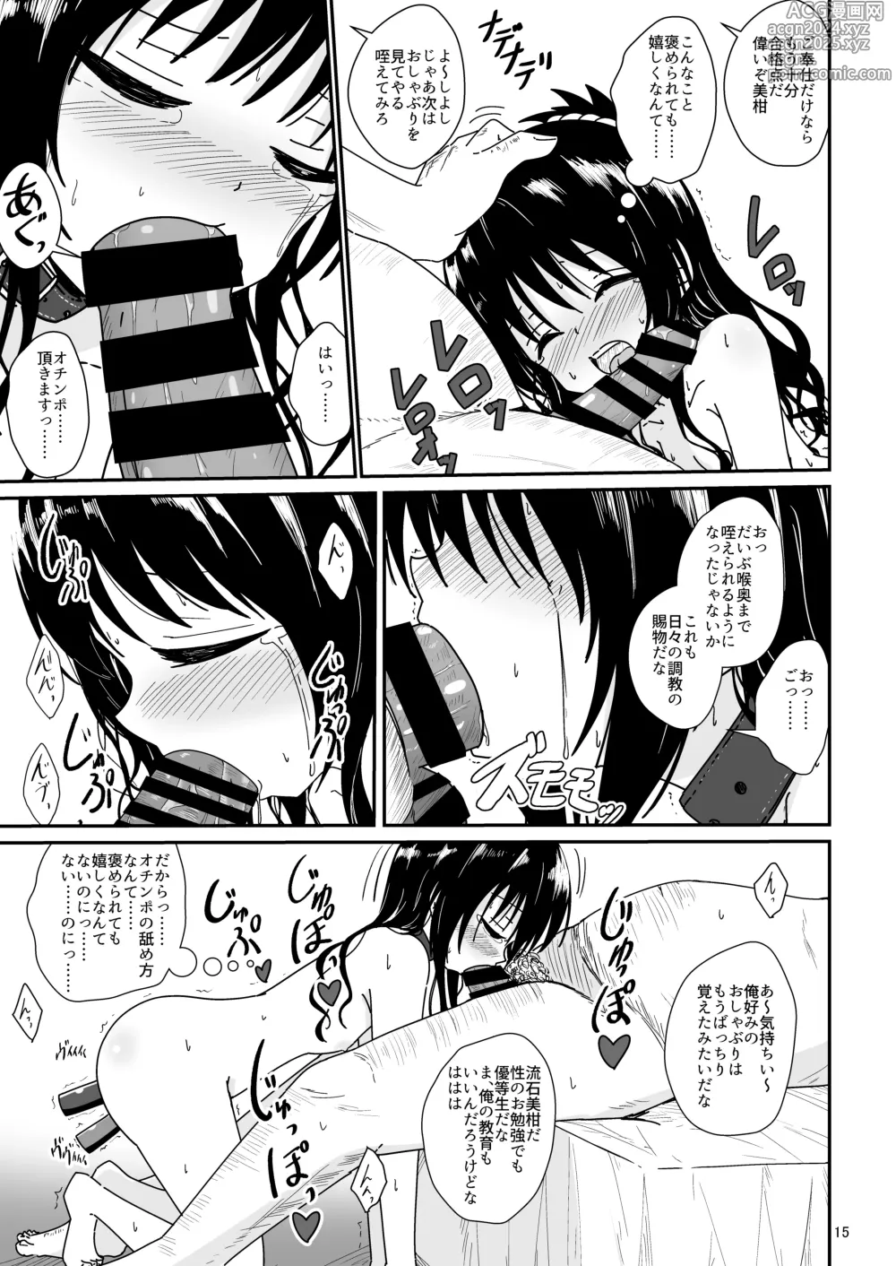 Page 14 of doujinshi Mikan no Ecchi na Hon 2