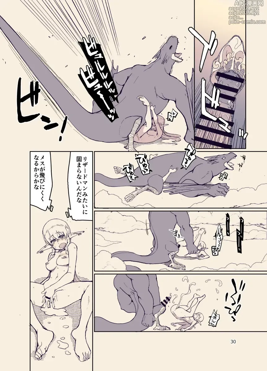 Page 29 of doujinshi Dosukebe Elf no Ishukan Nikki 12