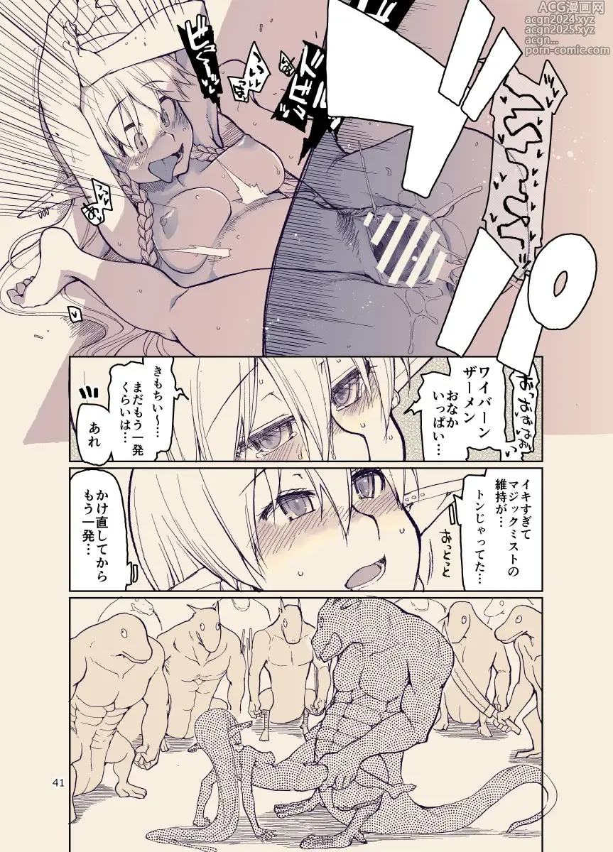 Page 40 of doujinshi Dosukebe Elf no Ishukan Nikki 12