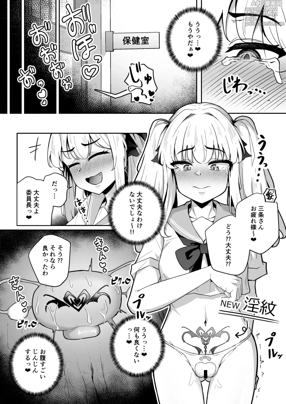 Page 18 of doujinshi Sennyuu Chousa de Soku BADEND  ga Kakutei Shichatta Taimashi-chan