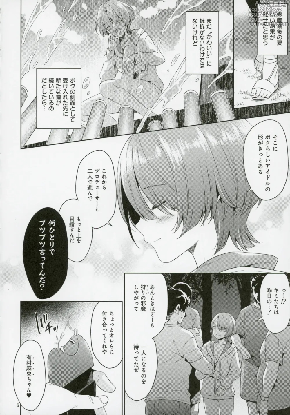 Page 5 of doujinshi Arimura Mao Kegasareta Natsu