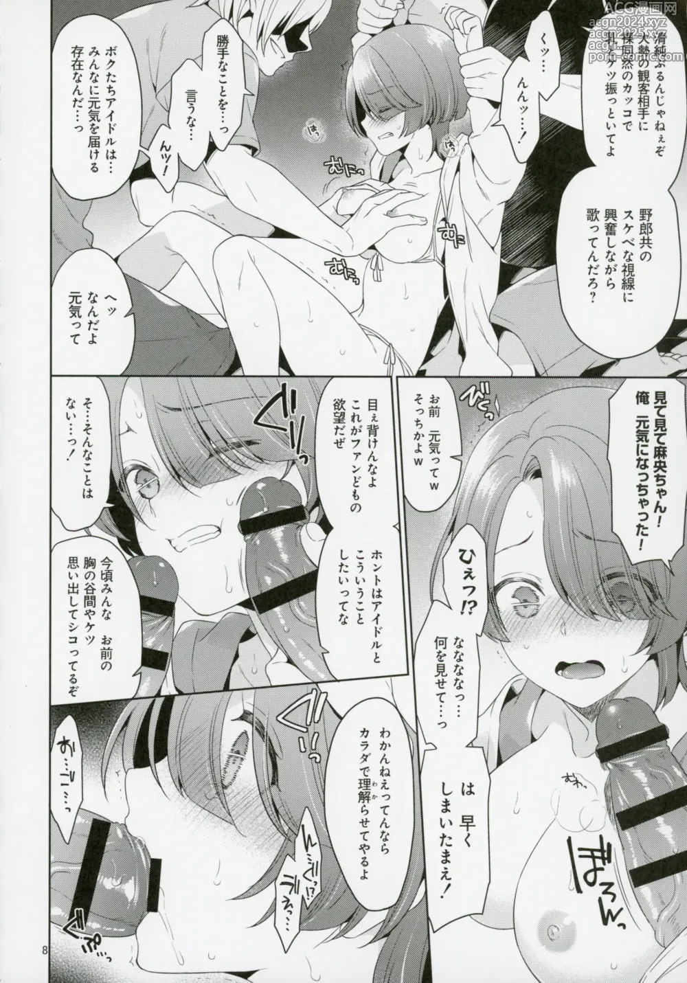 Page 7 of doujinshi Arimura Mao Kegasareta Natsu