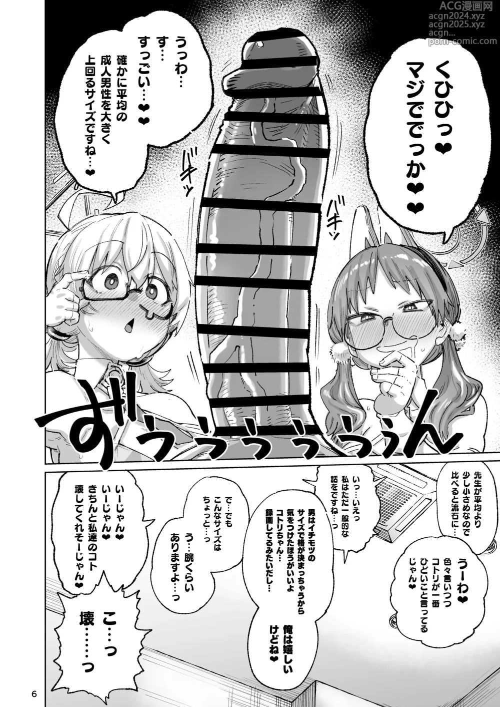 Page 5 of doujinshi Sukitooru Ero Megane