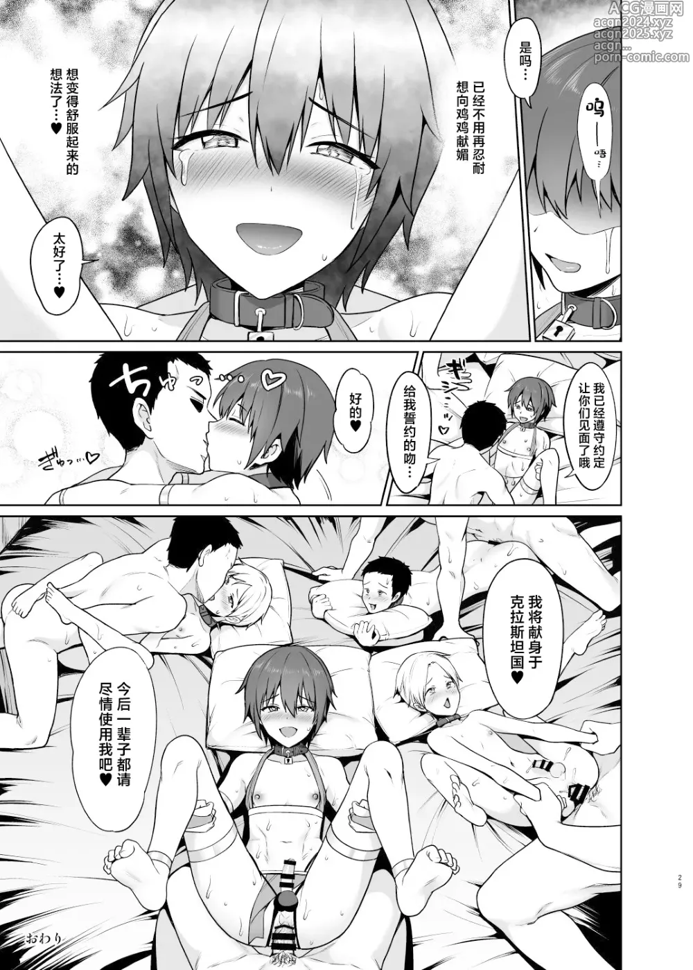 Page 30 of doujinshi Shounen Kishi Mesu Ochi Choukyou