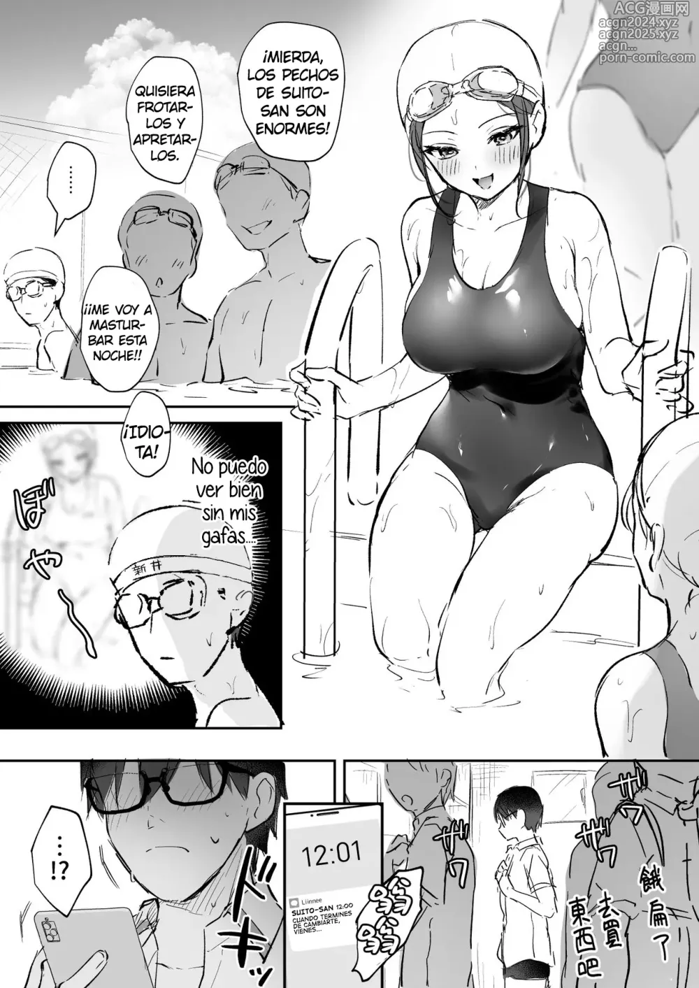 Page 2 of manga Suito-san en Traje de Taño Escolar