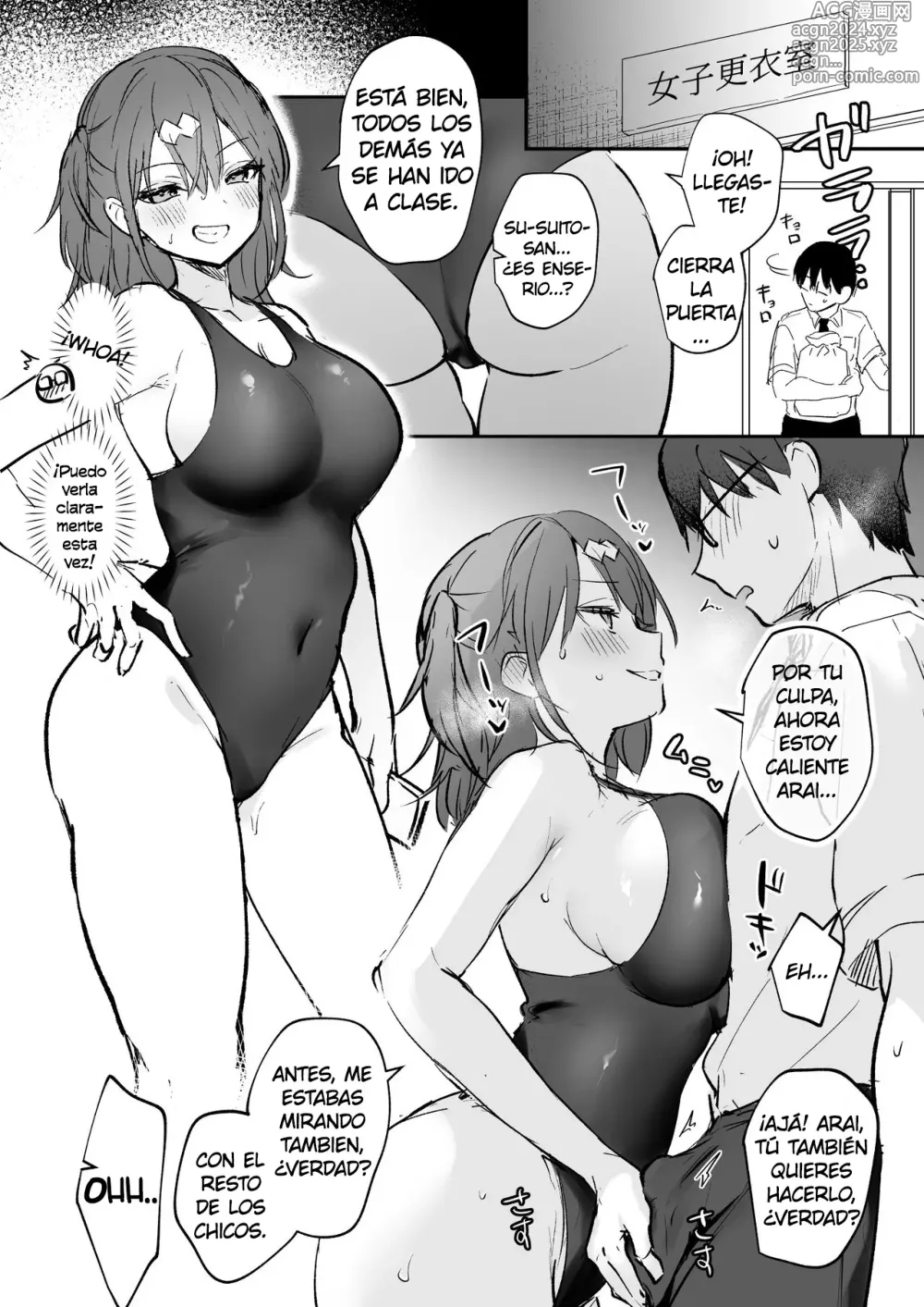 Page 3 of manga Suito-san en Traje de Taño Escolar