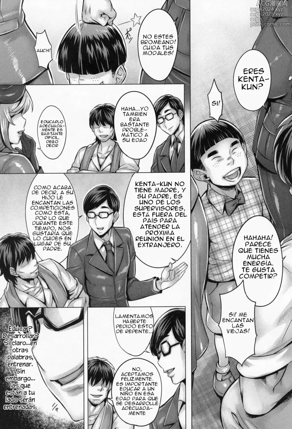 Page 2 of doujinshi Sennou Sareta Bijin Iemoto no Fushidara na Kosodatehou