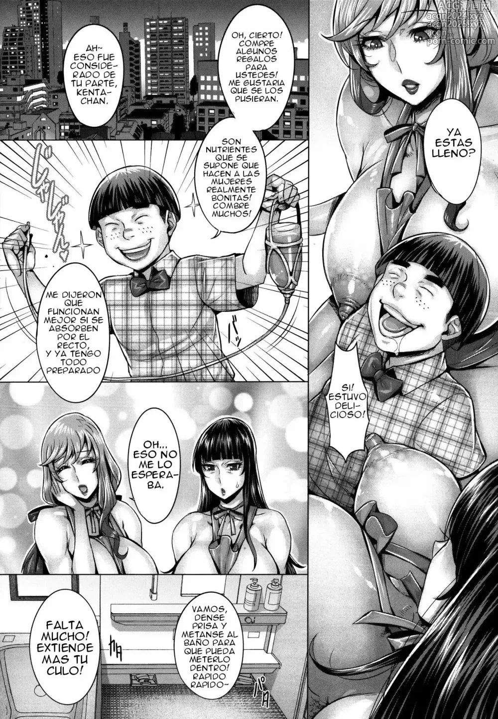 Page 9 of doujinshi Sennou Sareta Bijin Iemoto no Fushidara na Kosodatehou