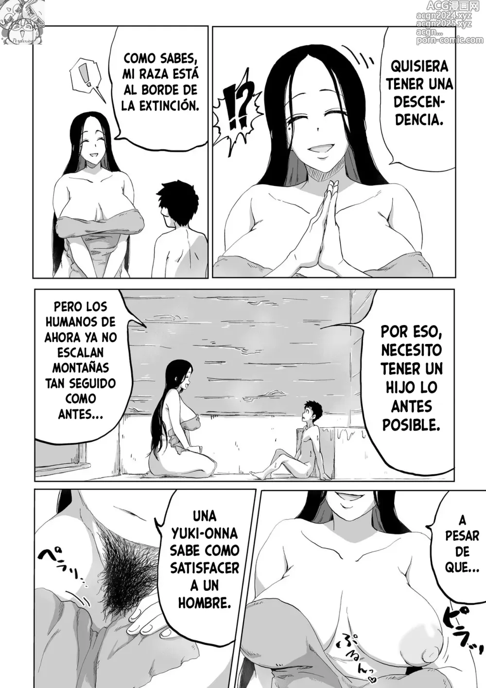 Page 15 of doujinshi Zetsumetsu Sunzen Yukionna