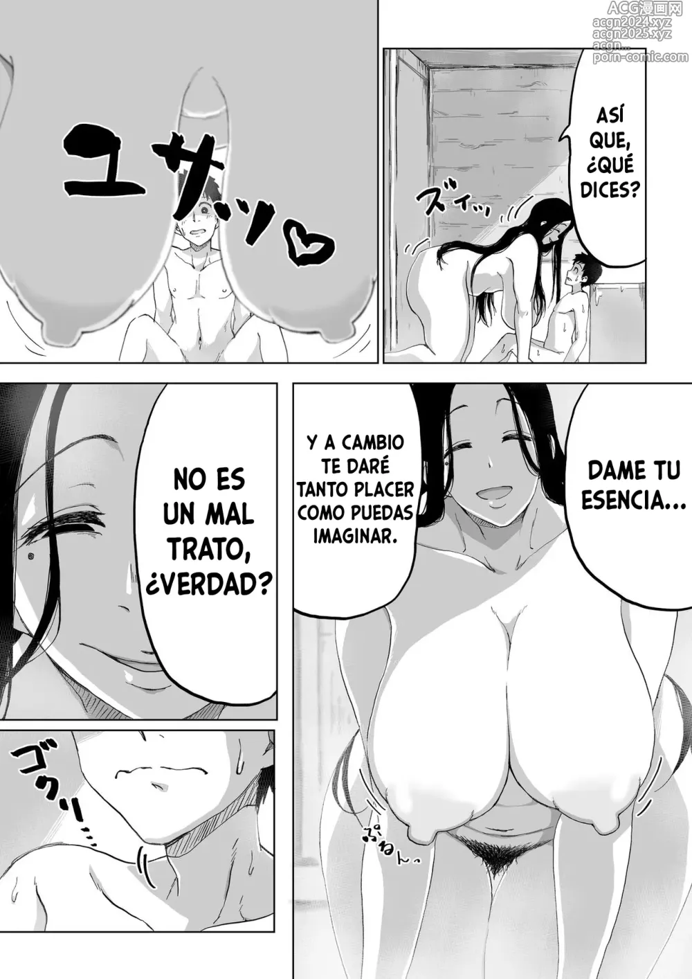 Page 16 of doujinshi Zetsumetsu Sunzen Yukionna