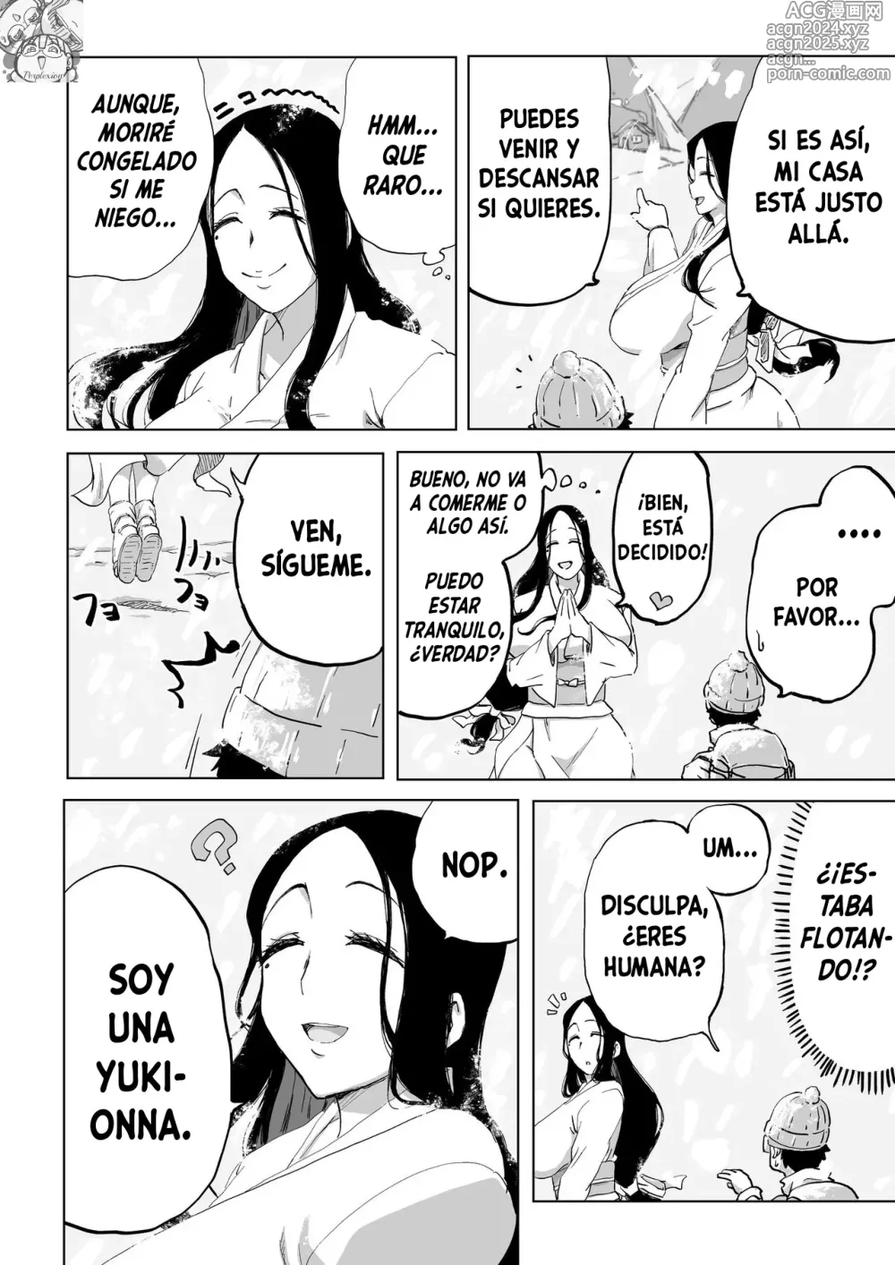 Page 5 of doujinshi Zetsumetsu Sunzen Yukionna