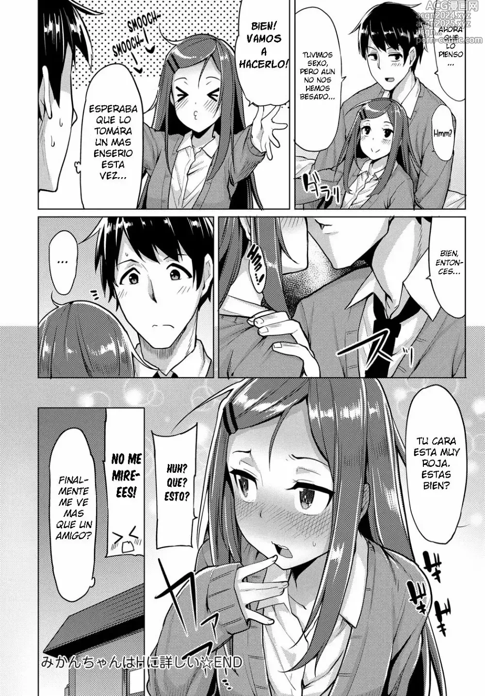 Page 16 of manga Mikan-chan wa H ni Kuwashii