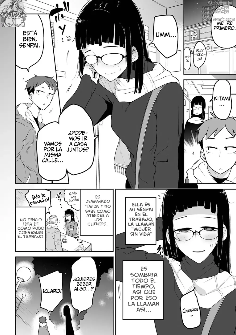 Page 2 of manga Kitami-kun y Senpai