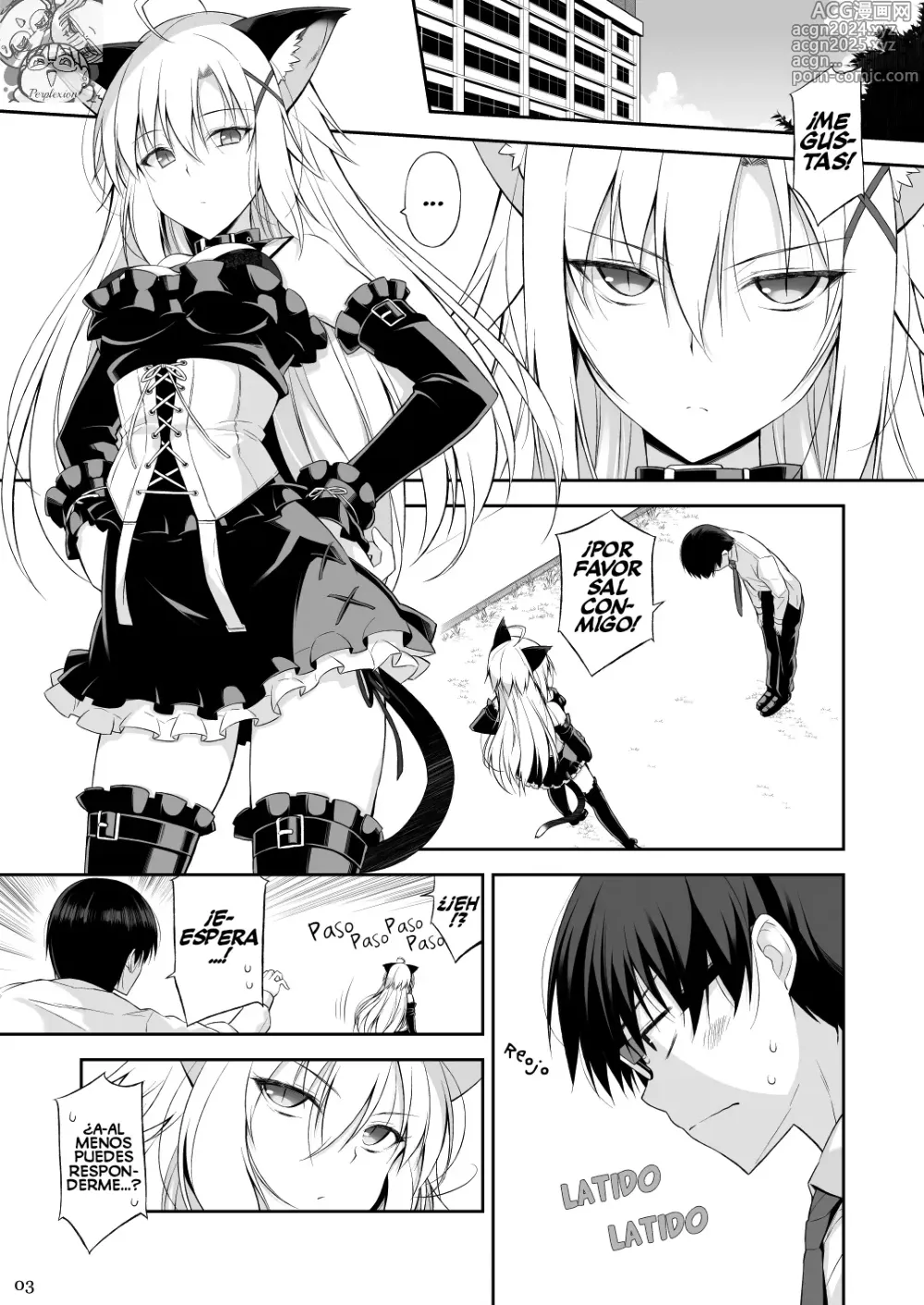 Page 2 of doujinshi Una Gata y su Sirviente I