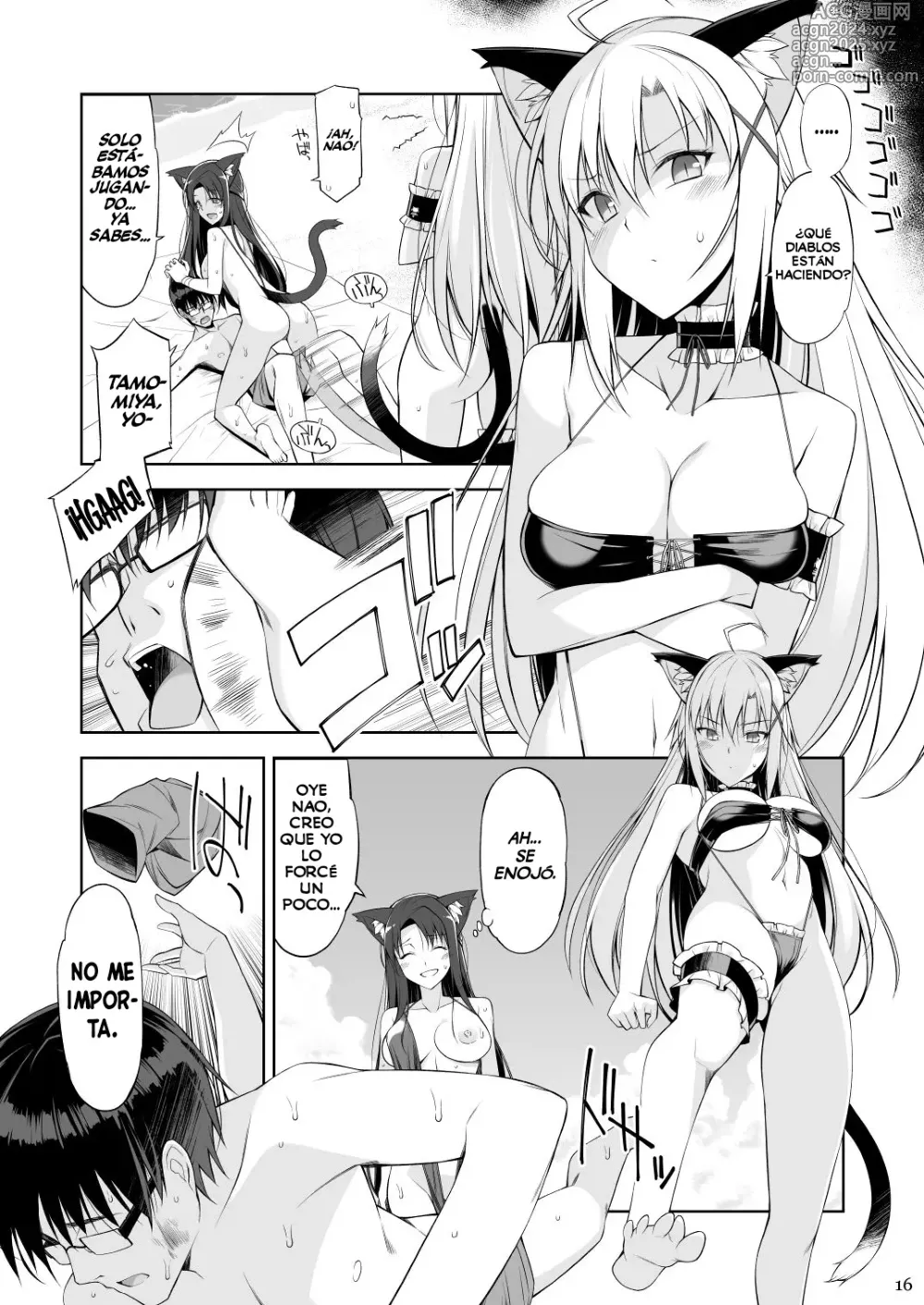 Page 15 of doujinshi Una Gata y su Sirviente III