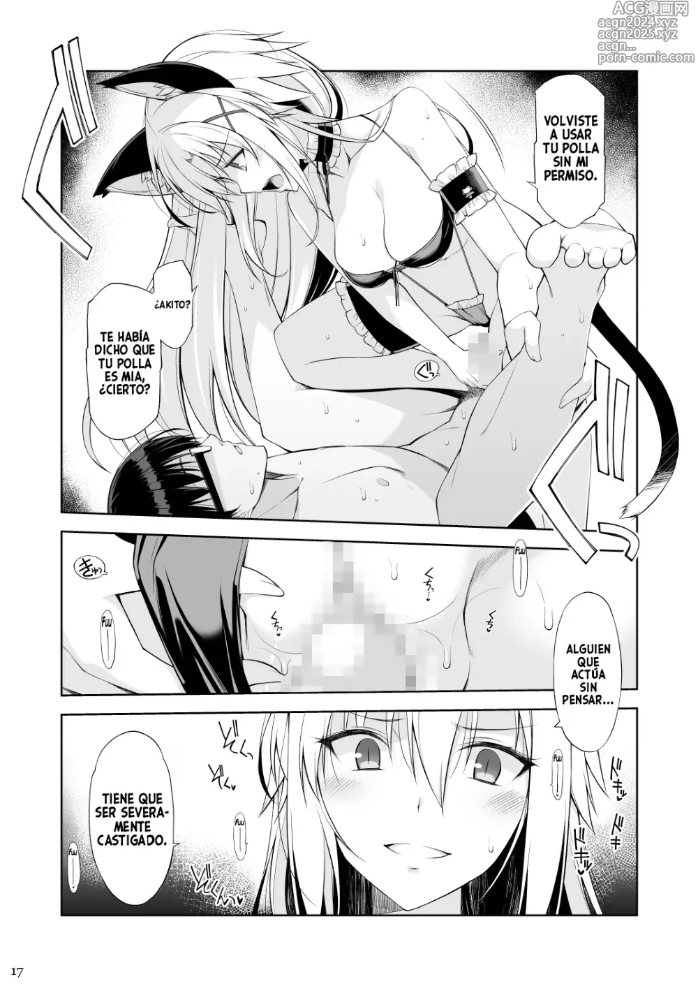 Page 16 of doujinshi Una Gata y su Sirviente III