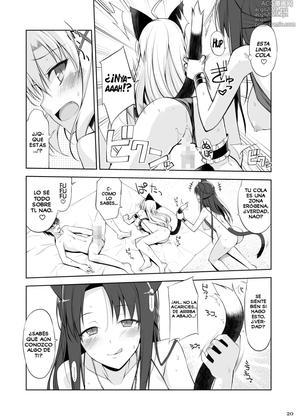 Page 19 of doujinshi Una Gata y su Sirviente III