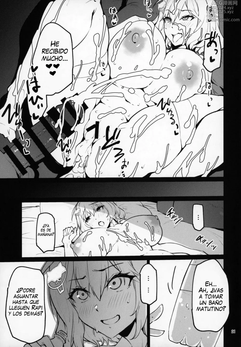 Page 20 of doujinshi Yukimi Onsen de Shippori