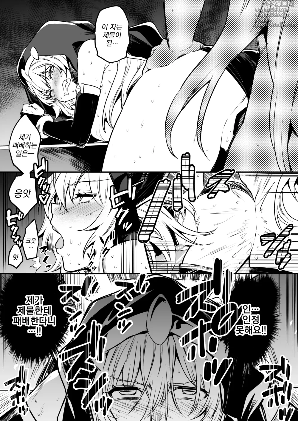 Page 14 of doujinshi 모험가쨩과 야한 모험 03 - 후타나리가 되었다는 정보를 알고, 악의 섹스교단인 여간부 수녀에게 습격당해버리는 모험가쨩