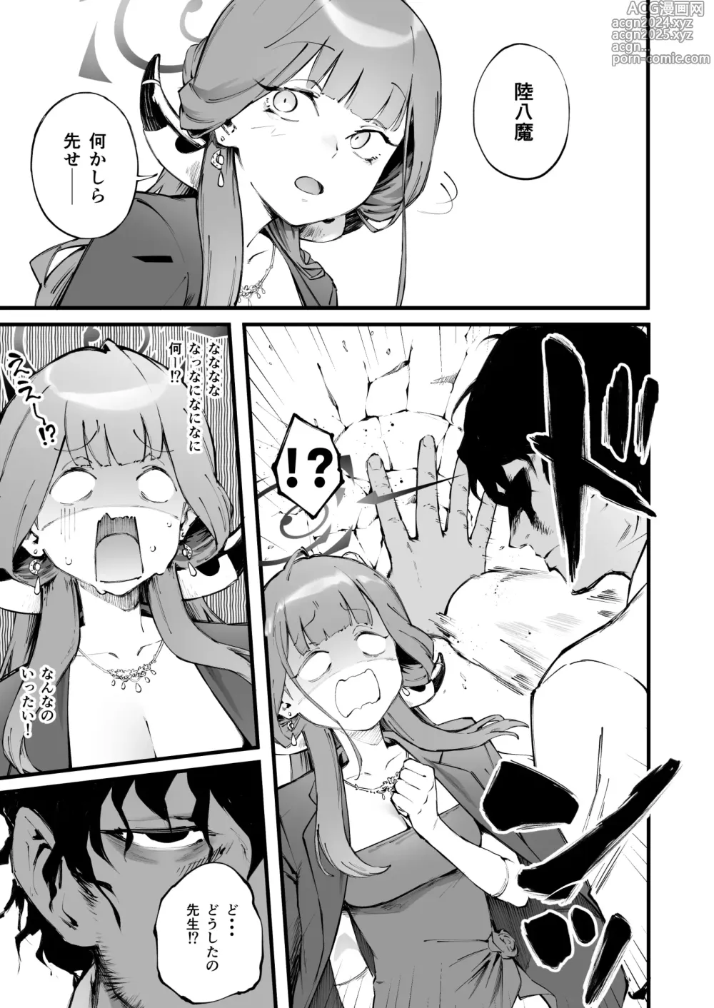 Page 10 of doujinshi Suki da yo Rikuhachima