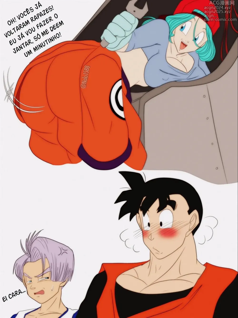 Page 112 of doujinshi Dragon ball nala