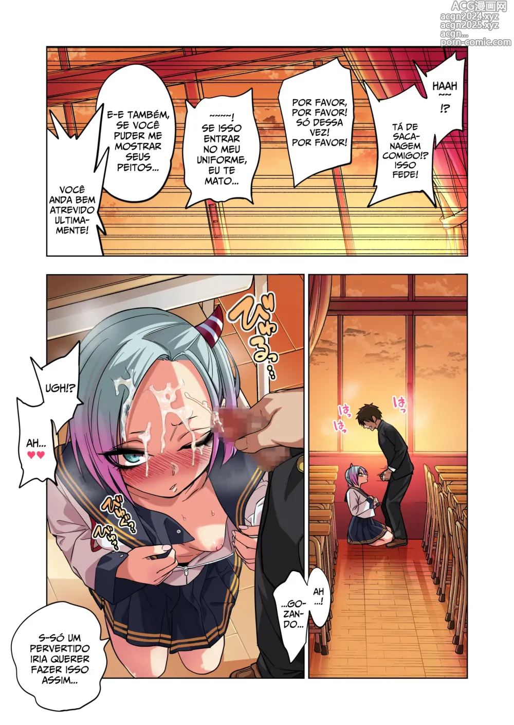 Page 35 of doujinshi Tsuntsun Yankee-chan wa Yowayowa Chikubi o Ijireba Kekkou Nandemo Yarasete Kureru