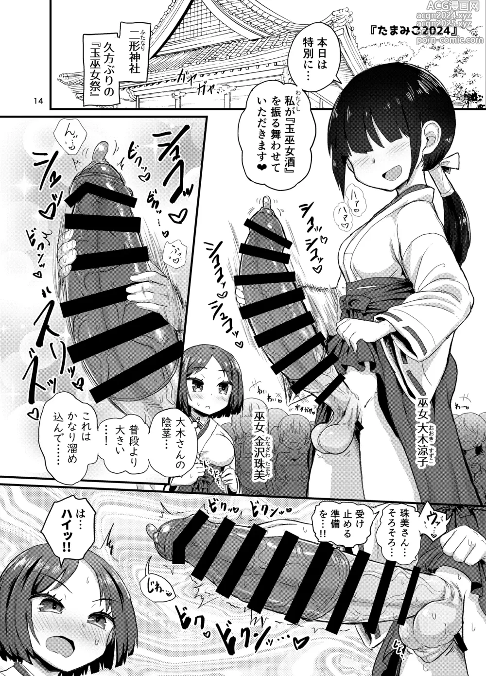 Page 14 of doujinshi Ironna Futanari Musumetachi