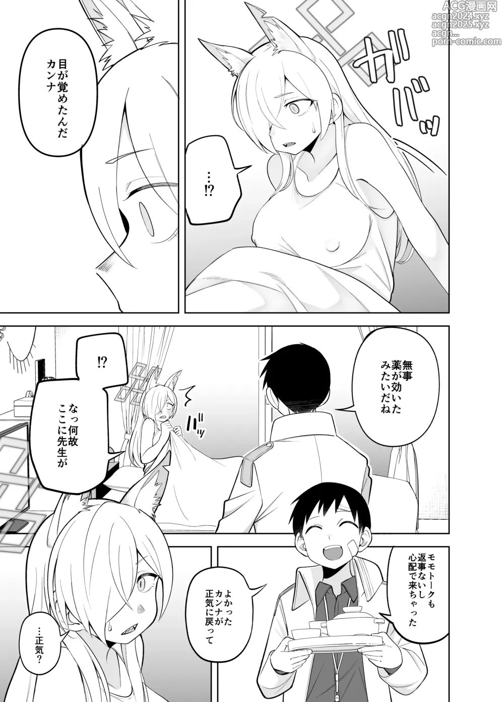 Page 20 of doujinshi Kanna no Rakujitsu Ni