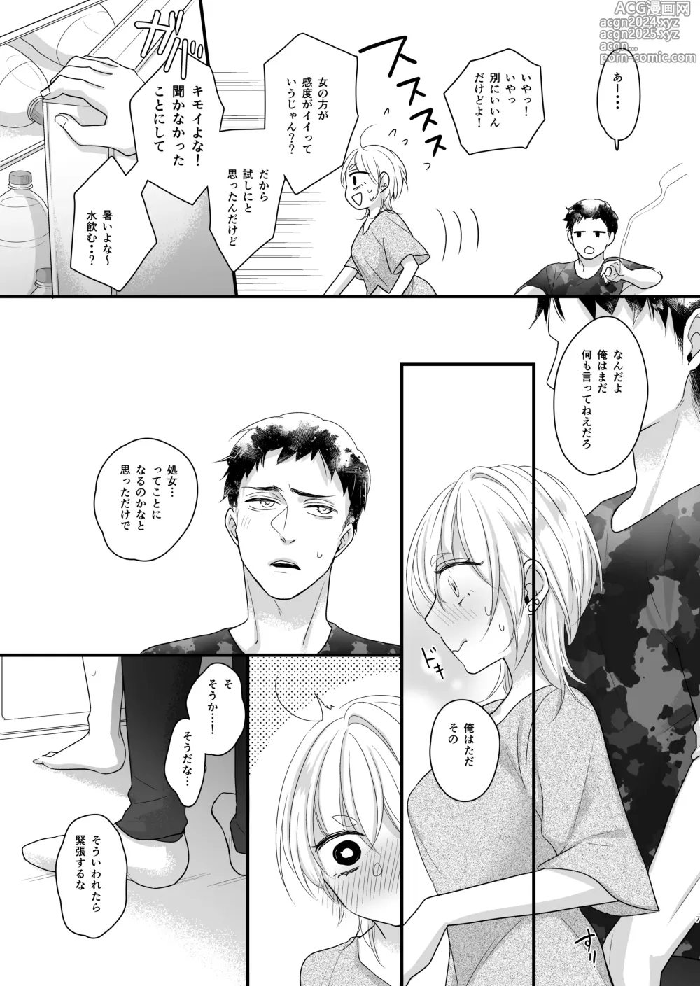 Page 8 of doujinshi Nyotaika Shichatta node Ikaryaku