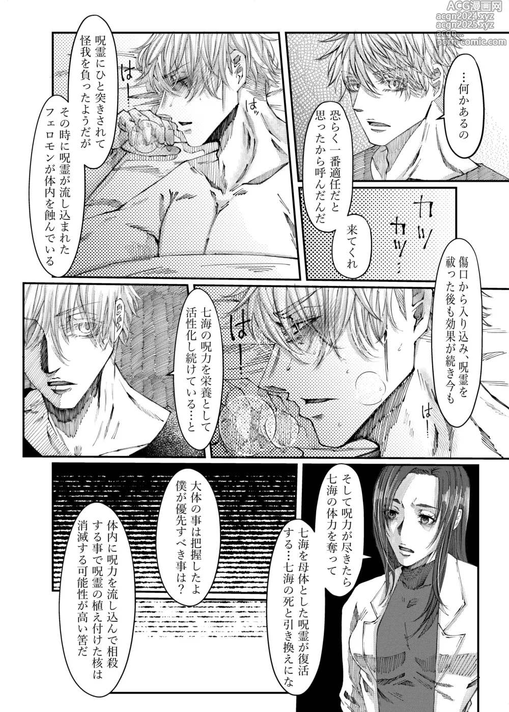 Page 14 of doujinshi Remaining fragrance ※R18