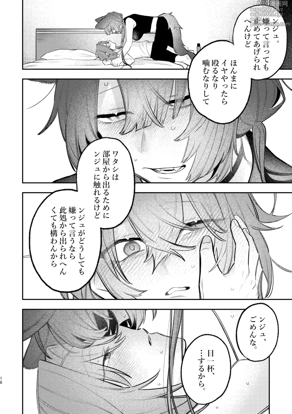 Page 15 of doujinshi Hard Mode