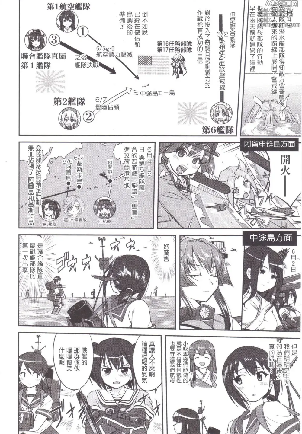 Page 41 of doujinshi Teitoku no Ketsudan MIDWAY